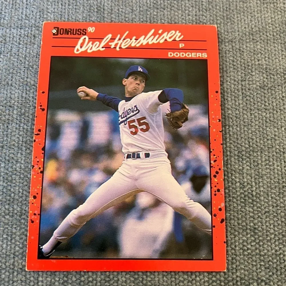 1990 Donruss Los Angeles Dodgers Baseball Card Trading Card
